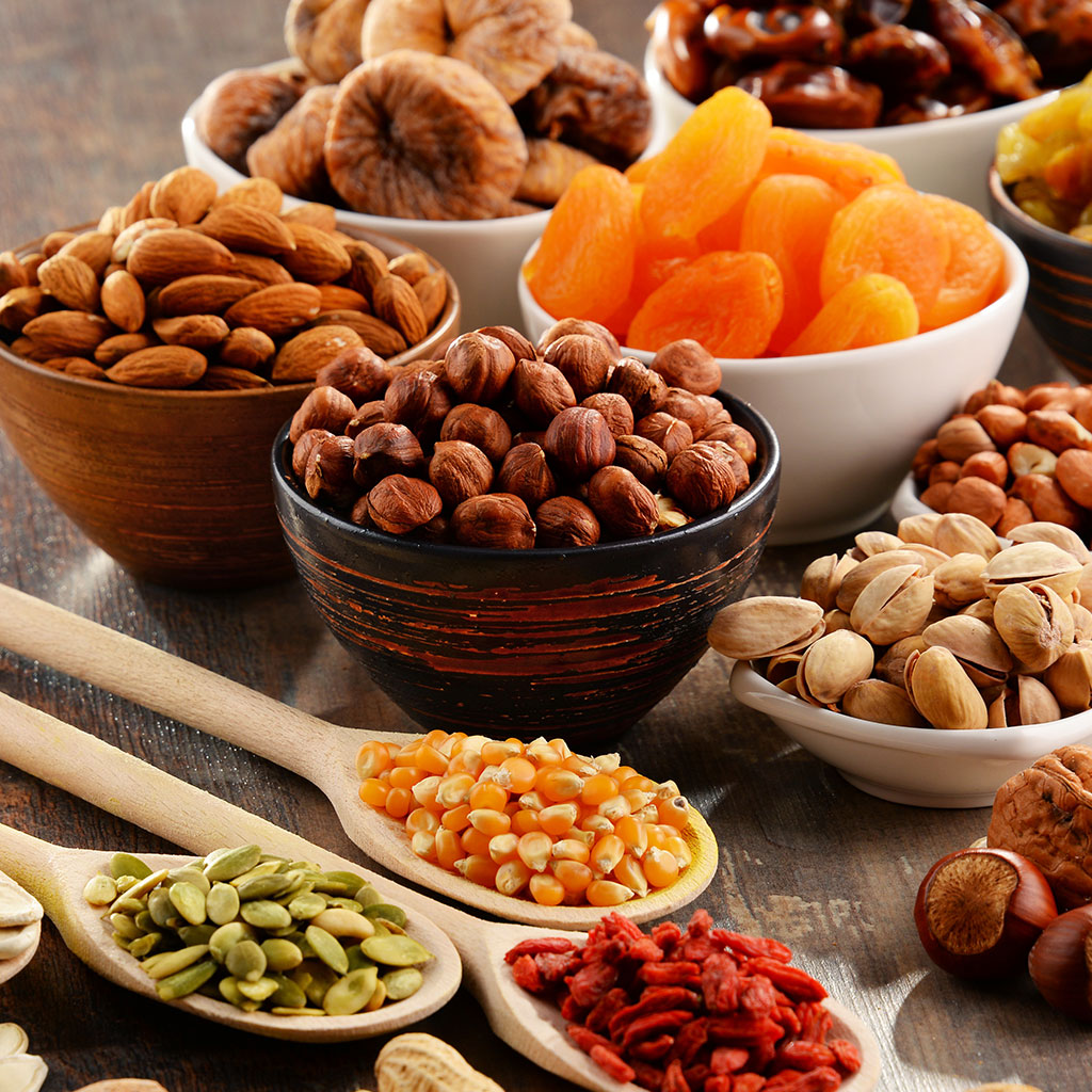 Nuts & Seeds, Dried Fruit