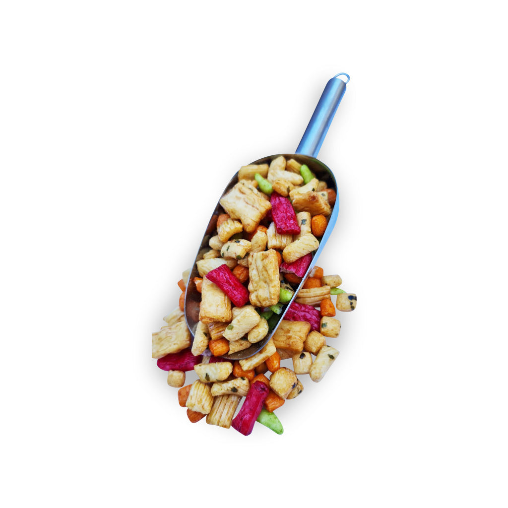Mixed Coloured Rice Crackers – Hilltop Fruit